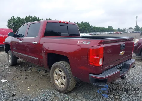 2017 Chevrolet Silverado 1500 2Lz из США, поврежденный, VIN 3GCUKSEC0HG227609